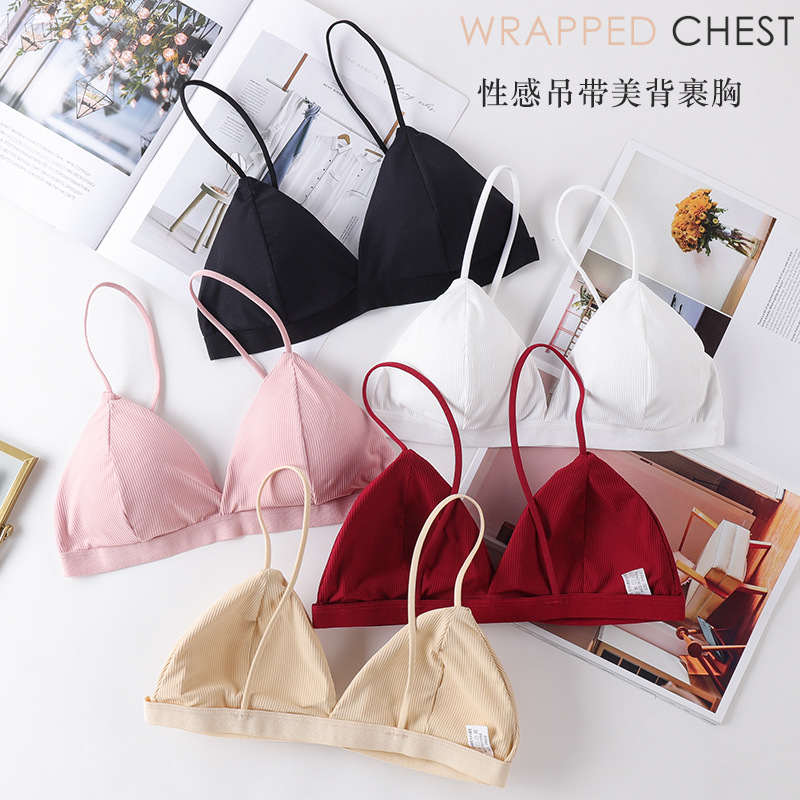 Bralette Triangle Set - 3D Quần Lót Không Đường May