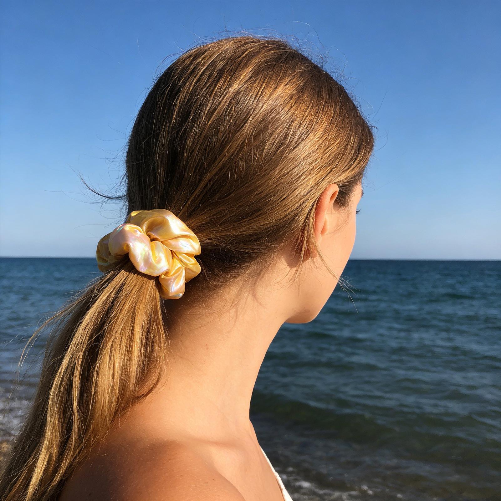 Soft Hair Scrunchies with Zipp - đánh giá và giá Headband Summer Knit