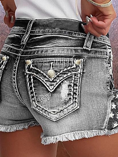 【HME】Jeans | Unleash Your Edgy - đánh giá và giá Shorts Denim Frayed