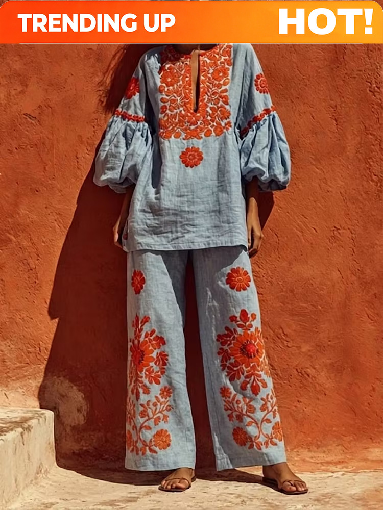 Customization Women Boho Linen - đánh giá và giá Linen Pant Wide