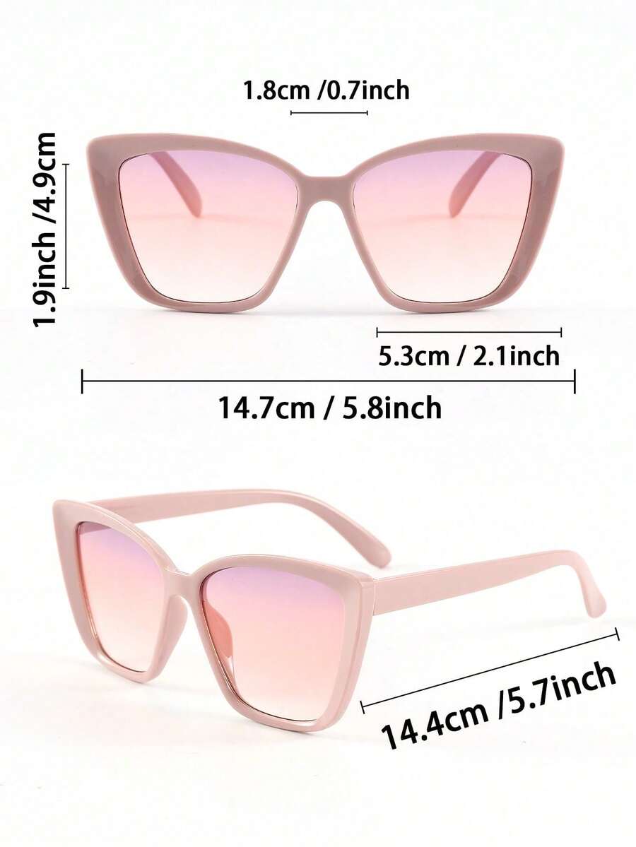 3/4pcs Women Cat Eye Frame Del - đánh giá và giá Sunglasses Cat Eye