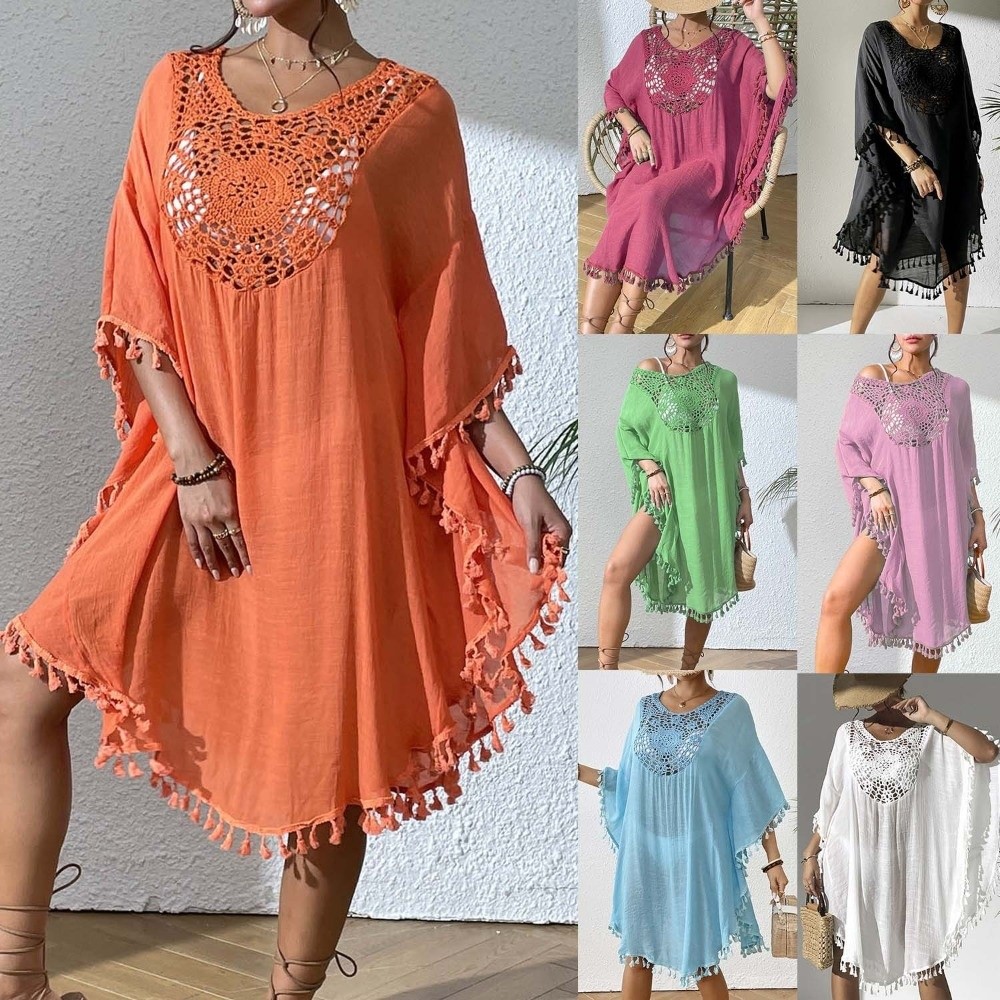 Square Neck Summer Sunscreen S - đánh giá và giá Cover Up Kaftan