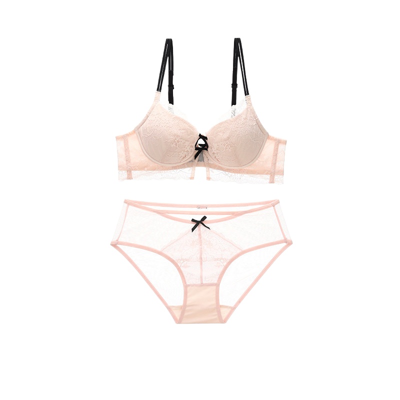 New Girly Sweet Lace Women Und - đánh giá và giá Bralette Triangle Set