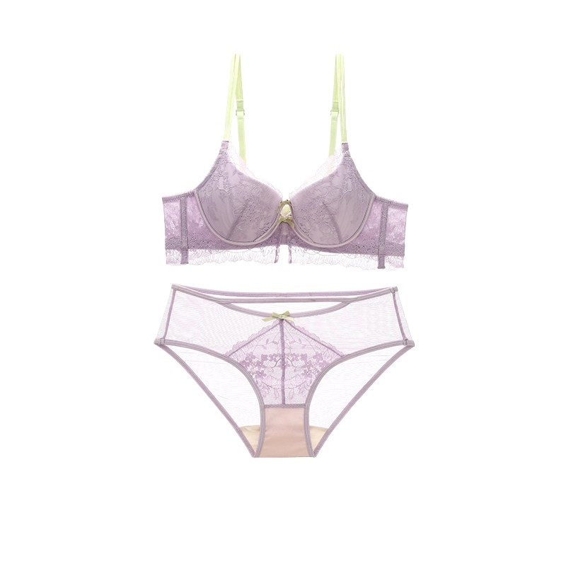 New Girly Sweet Lace Women Und - đánh giá và giá Bralette Triangle Set