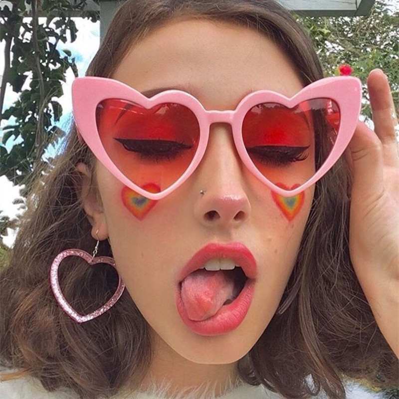 Love Heart Cat Eye Sunglasses  - đánh giá và giá Sunglasses Cat Eye