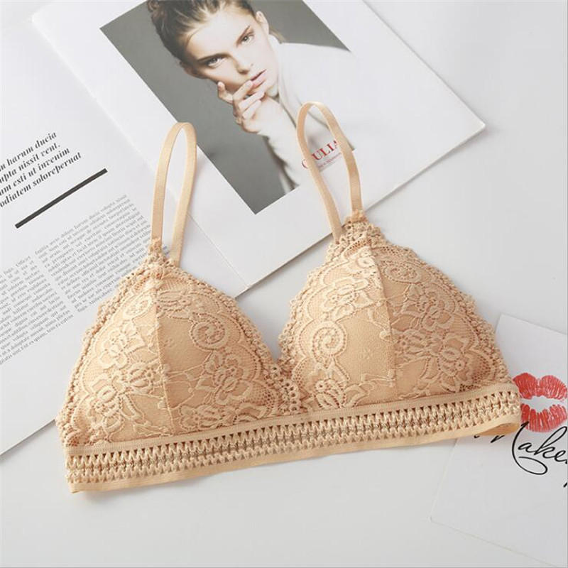 2026 Women's Bra New French Tr - đánh giá và giá Bralette Triangle Set